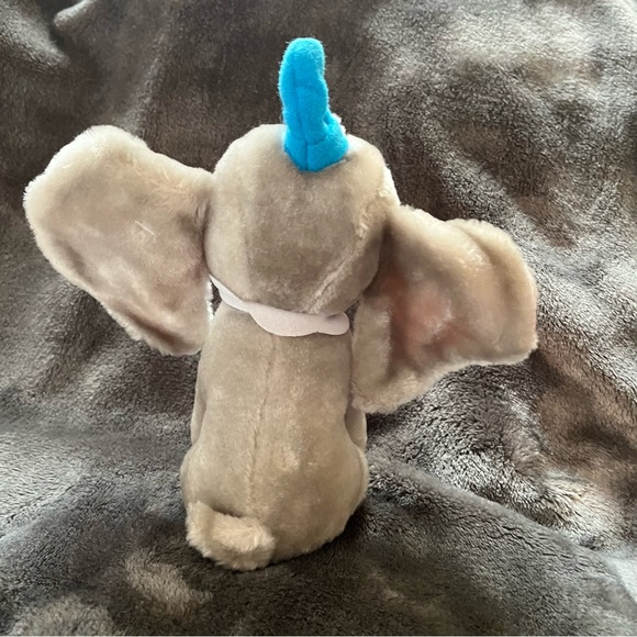 Vintage Dumbo Movie Plush Toy 8” Walt Disney Productions Elephant Stuffed Animal - Picture 5 of 8